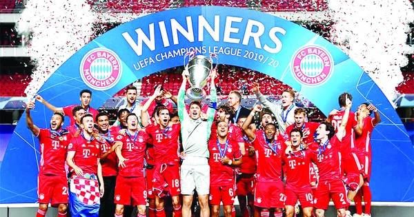 Bayern Munich vô địch cúp C1 năm 2020