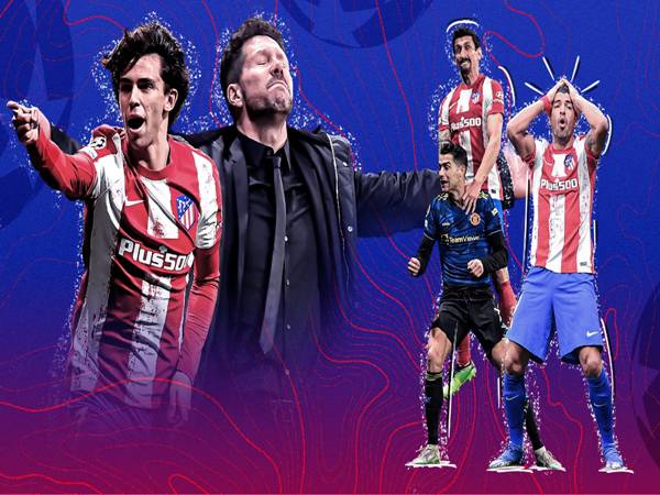 Sơ đồ đội hình Atletico Madrid mạnh nhất thời Simeone