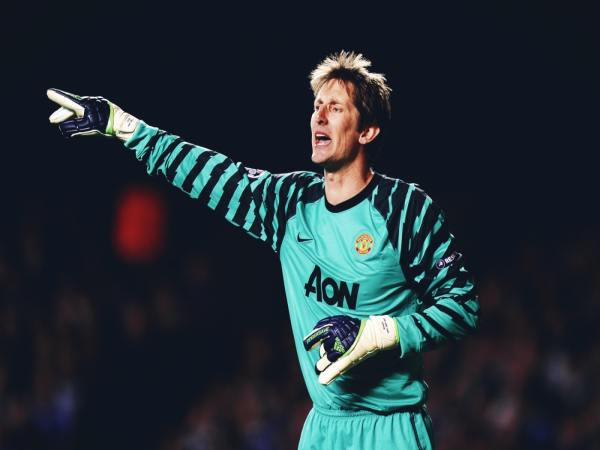Thủ môn Edwin van der Sar