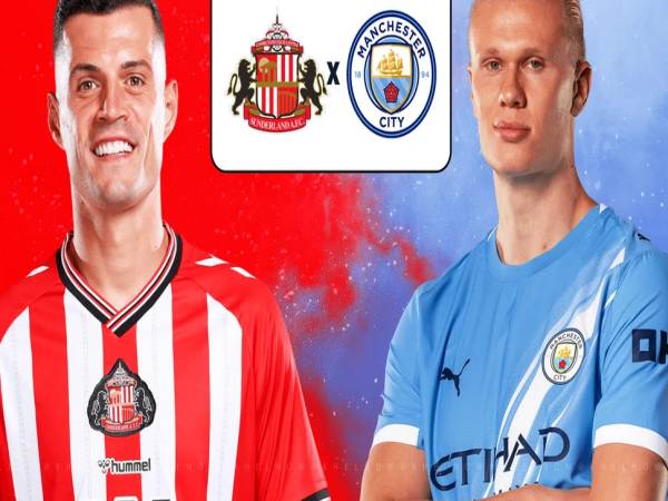 Đối đầu Sunderland vs Man City lúc 3h00 ngày 2/1